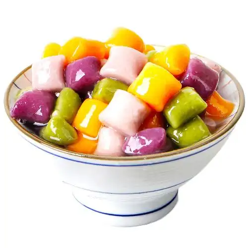 芋圆公主彩色手工芋圆组合 四种口味芋圆奶茶