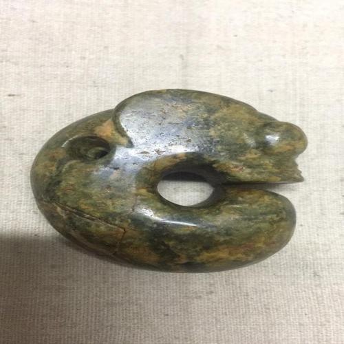 【祖传】玉龙-227红山文化战汉辽金明清玉器河磨玉古玉老玉和田