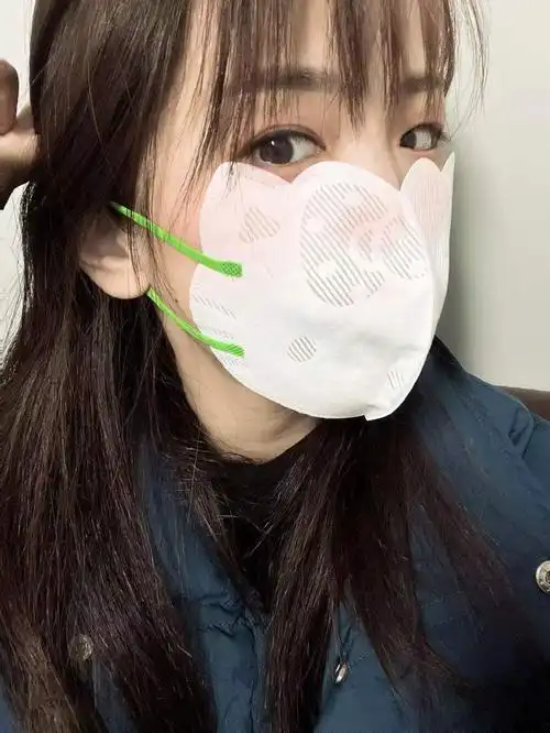 3d立体口罩女潮流时尚网红同款可爱猫图案彩绳女款口罩显瘦立体防尘