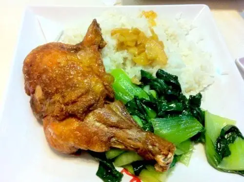 香炸鸡腿饭