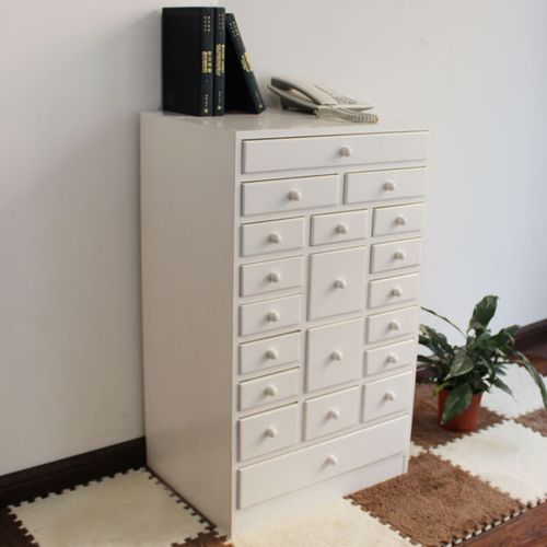 潇赫药柜实木多斗柜抽屉式收纳柜家用小药柜矮柜中药柜储物柜诊所柜子