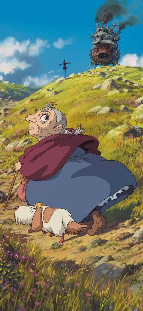 壁纸时间 丨宫崎骏动漫插画