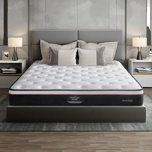 吉斯床垫席梦思15米床天然乳胶床垫软硬两用18m弹簧床垫加厚