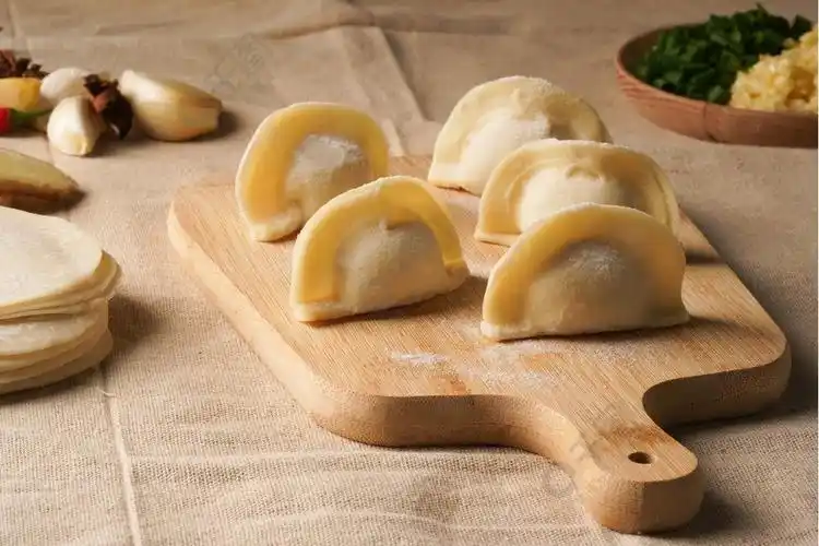 传统美食饺子摄影