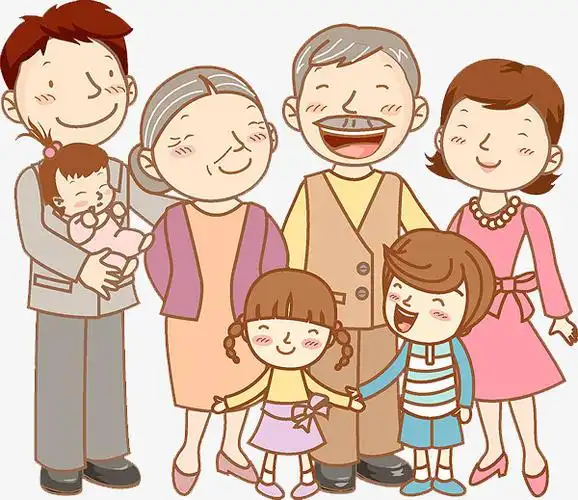 孩子,三世同堂,家人,爷爷奶奶,温馨的画面,开心[声明] 觅元素所有