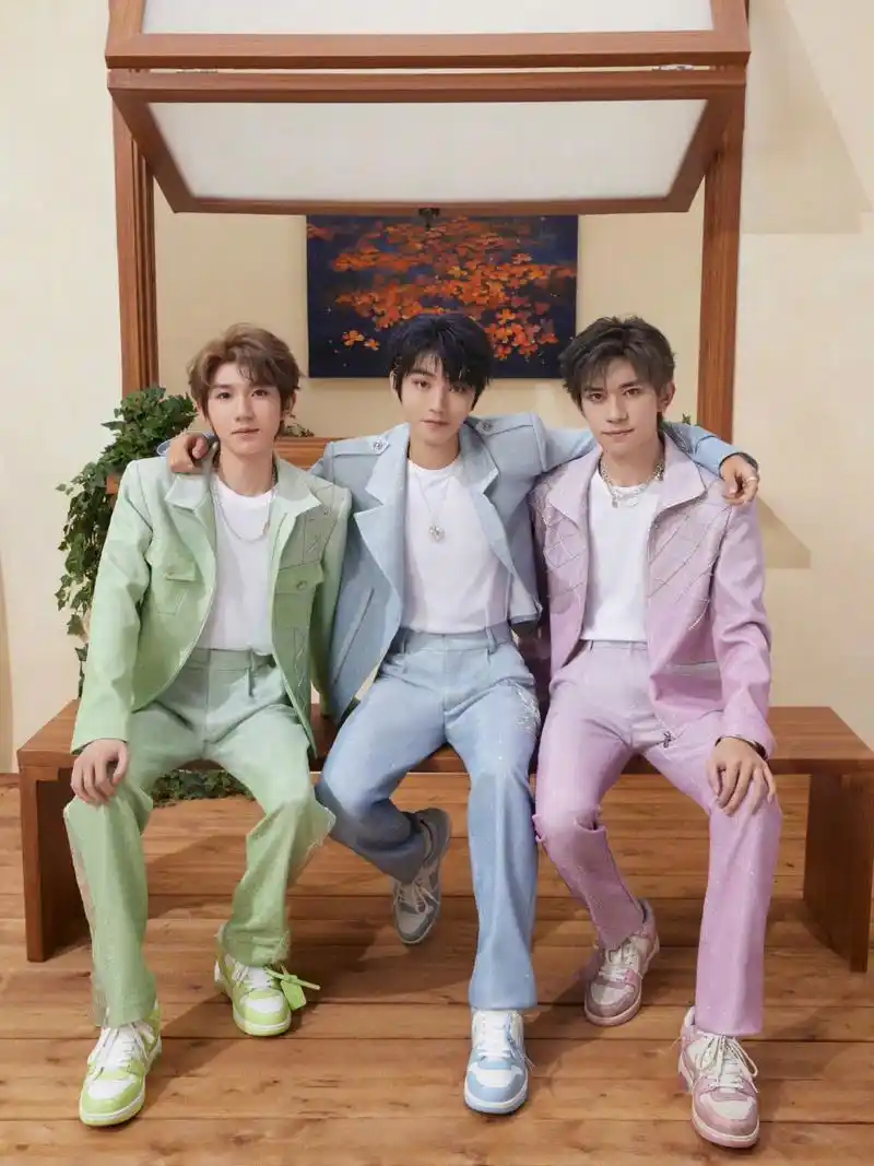 tfboys十年之约演唱会#王源# #王俊凯# #易烊千玺