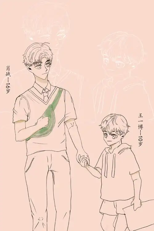 (明天发22岁的王一博和28岁的肖战嘿嘿////)