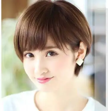 脸大适合什么样短发 脸大短发发型扎法教程(3)