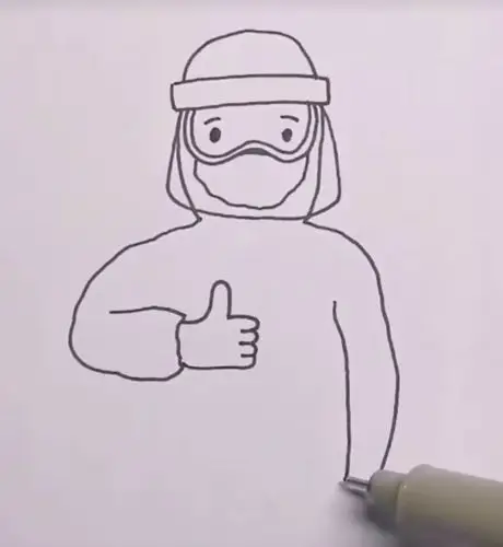 【欧氏领秀幼儿园线上课堂】艺术领域:白衣天使