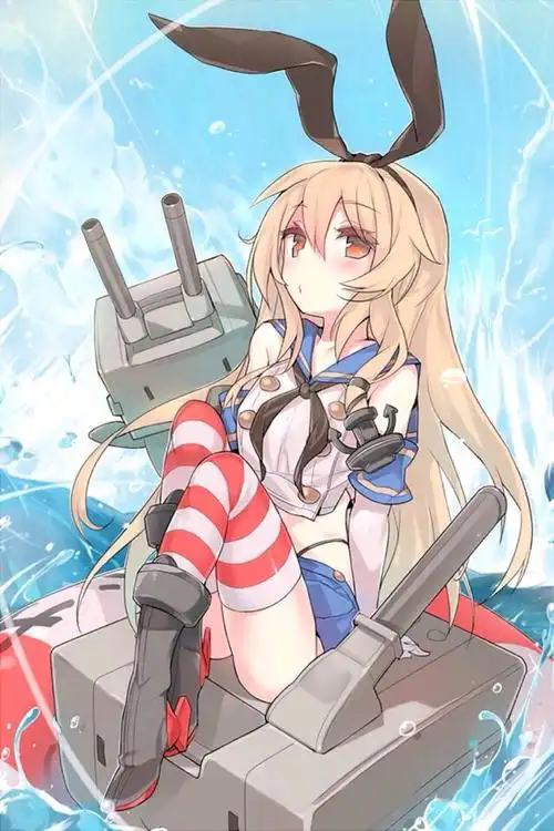 岛风《舰队collection》美图/壁纸合集①