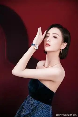 佟丽娅阿玛尼优雅代言写真