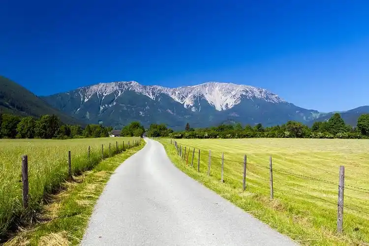 景色,全景,照片,雪冠,山,惊奇,高山,日出,河,清新