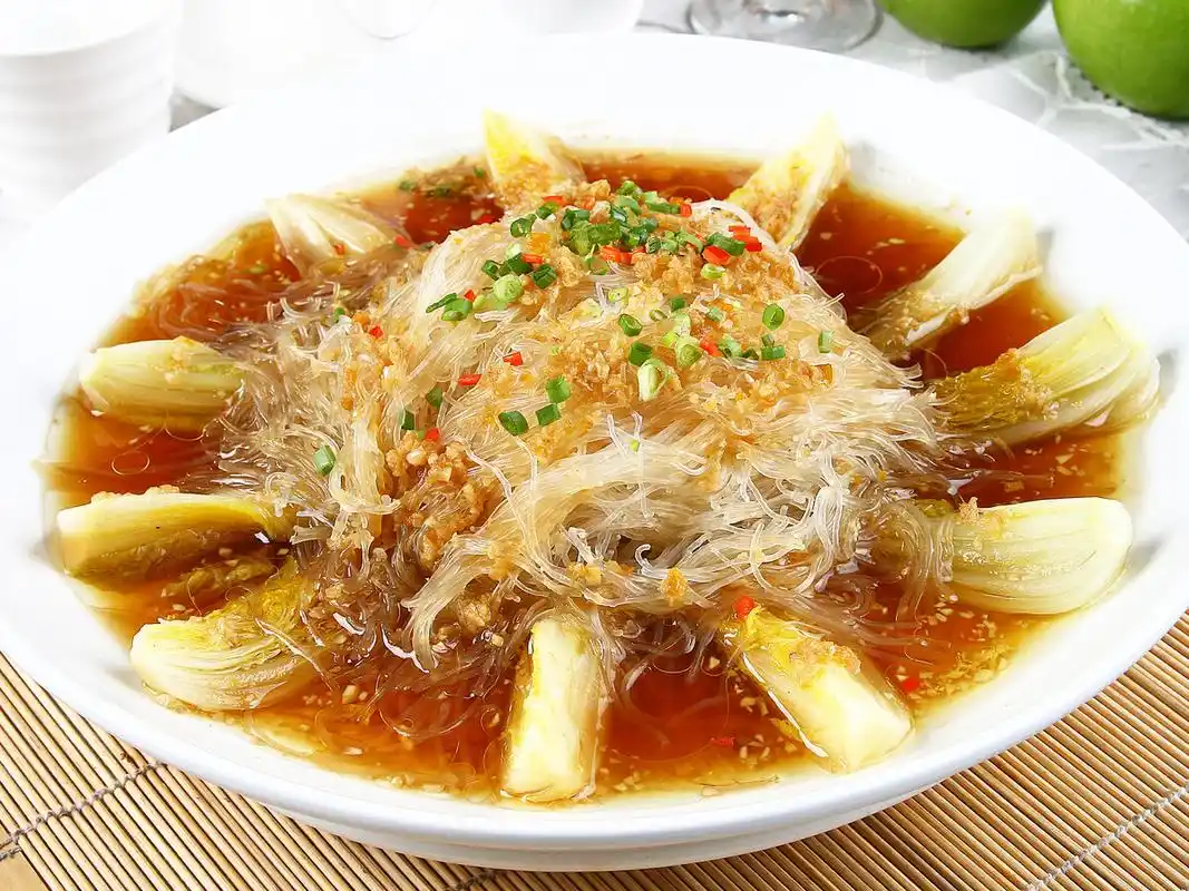 蒜蓉粉丝娃娃菜