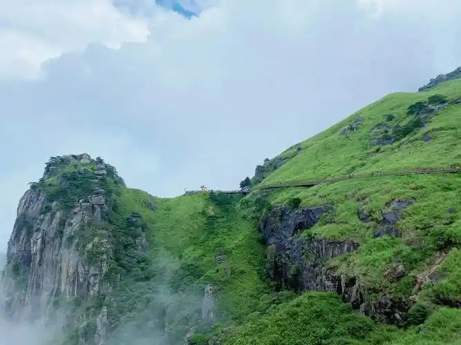 高山草甸,云海日落92.青春没有售价,武功山就在脚下! #武 - 抖音
