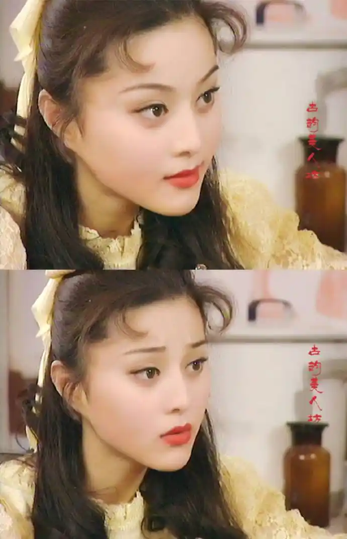 被范冰冰的一张美图给惊艳到了,原来年轻时的她这么漂亮