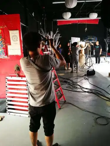 融创剧情广告片拍摄工作照,花絮