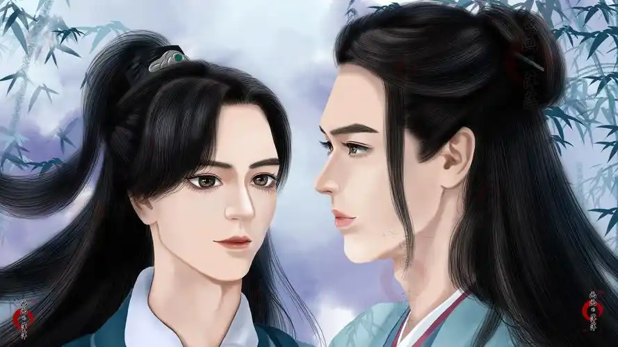 山河令 温客行 周子舒 同人|插画|商业插画|画画的萍萍 - 原创作品