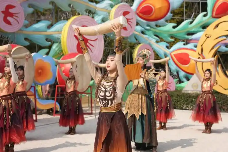 古蜀祭祀演出现场