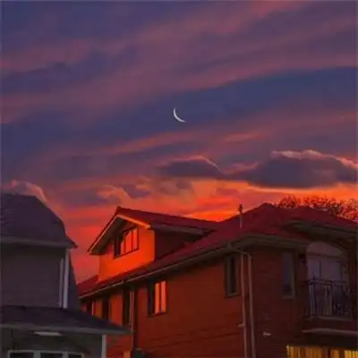 唯美黄昏风景头像 高清日落黄昏的唯美图片头像_风景头像_头像屋