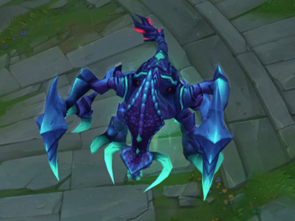 英雄联盟大虫子100层最帅的皮肤暗星只能算第二第一没人用