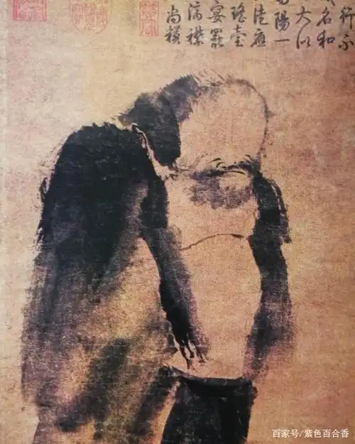 南宋精品名画-《泼墨仙人图》艺术赏析