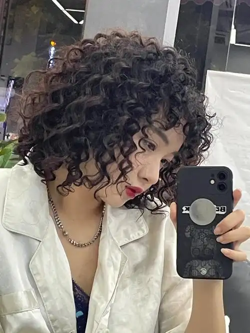 羊毛卷 拉美卷 喜欢小卷的美女集合#青岛烫发 #羊毛卷 #拉美卷 #青岛