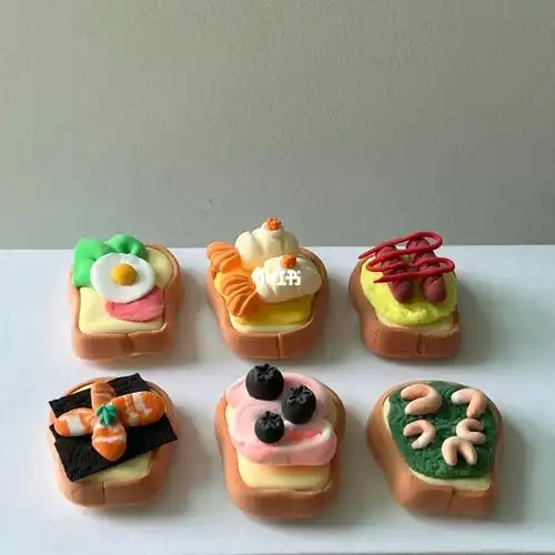 超轻粘土05吐司面包05