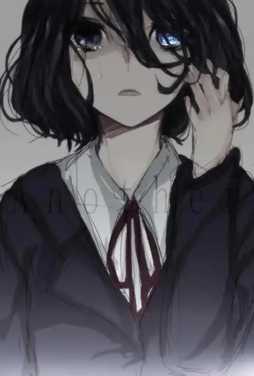 动漫 悲伤 落泪 - 堆糖,美图壁纸兴趣社区