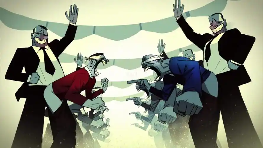 黑暗颓废意境嘻哈说唱动漫