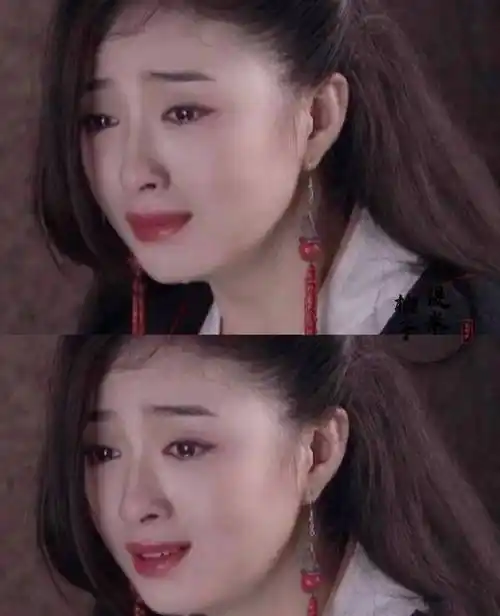 印象最深刻的是《天龙八部》里的木婉清.