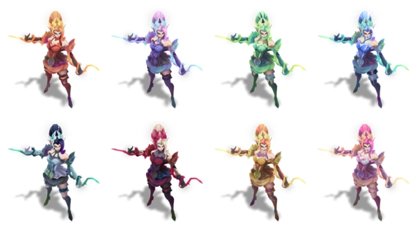 【11.3版本】情人节限定水晶玫瑰系列皮肤鉴赏