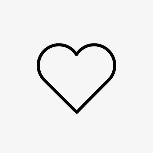 通透质感的玫红色的爱心立体心形【免抠元素png】-90设计网