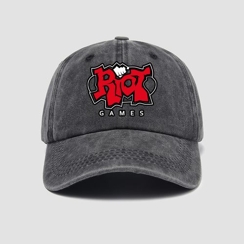 lol周边衣服 roit拳头公司logo 员工教练帽子棒球帽男女小清新鸭