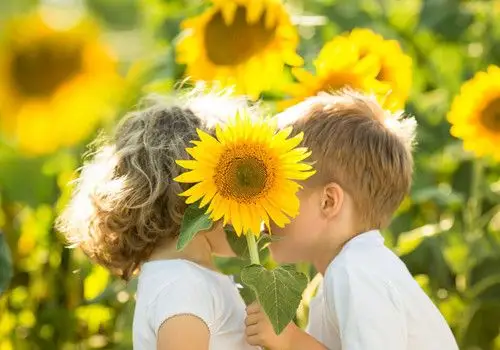 两小无猜小孩情侣图片_梦里花落知多少