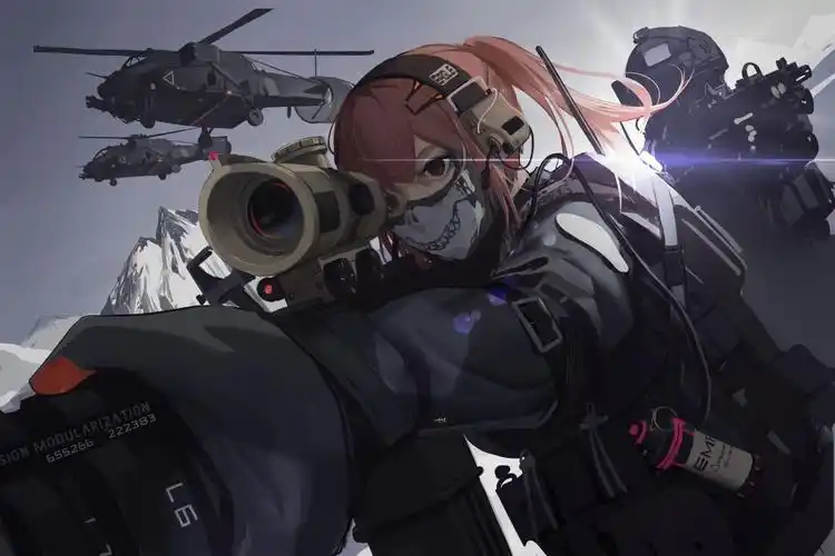 少女前线 让我们移动到更好的视野 5k动漫壁纸_4k动漫图片高清壁纸