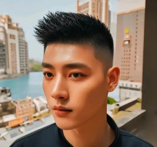 你可以用发胶或者发蜡来固定你的飞机头,让它更加挺拔和稳定.