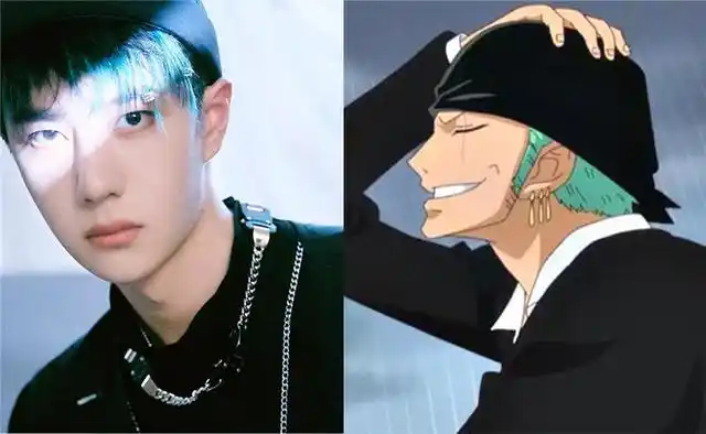 王一博新发色:索隆绿,和海贼王跨界cp爱了!立马安排托尼染发