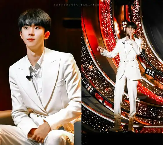 我们的歌马嘉祺白西装造型##马嘉祺清唱要你管