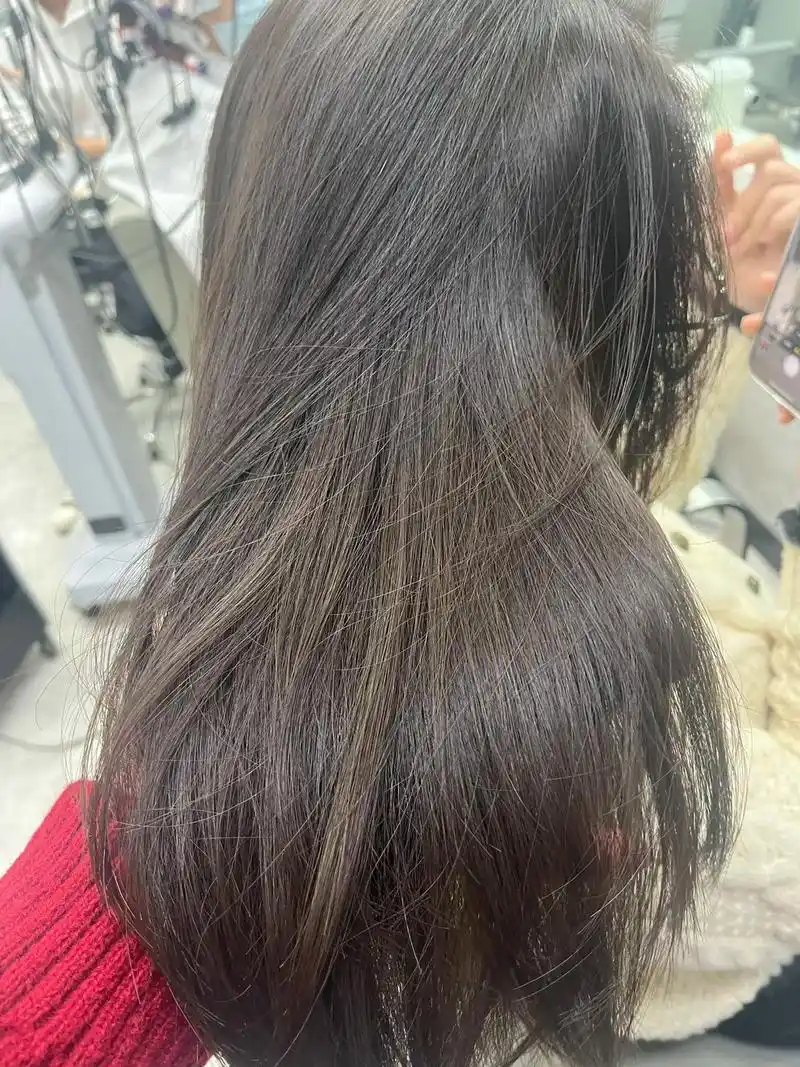 茶棕色#黑茶色#2023年新年发色 - 抖音