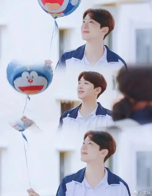 top级别的明星校服造型#脸蛋天才赖冠霖穿上校服真的绝了!