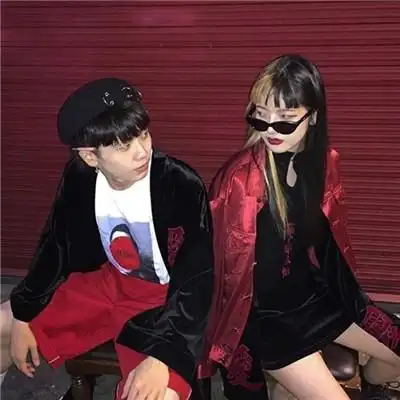 超拽霸气情侣头像非主流个性情头一对两张头像