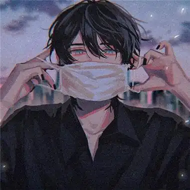 高清孤独伤感的动漫男生头像图片 让人看了很心疼的男生头像动漫_男生