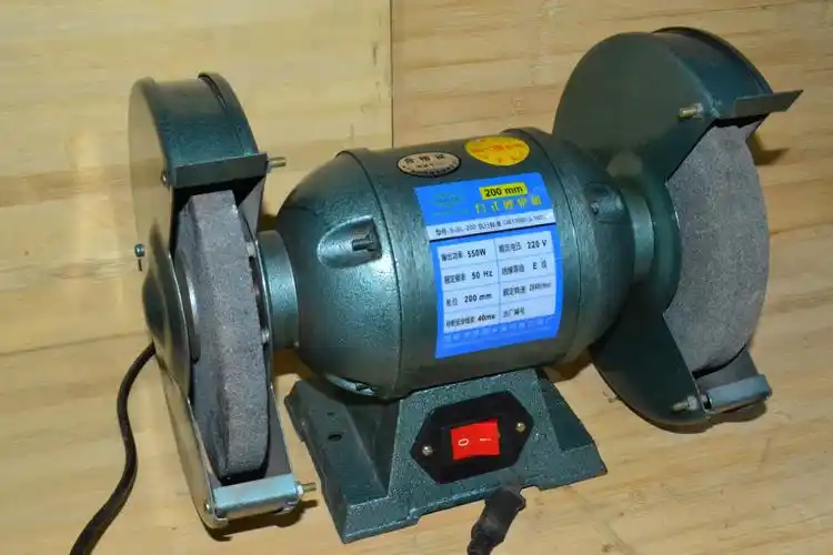 砂轮机 小型微型家用台式砂轮机抛光机 磨刀机 台式砂轮机铜线