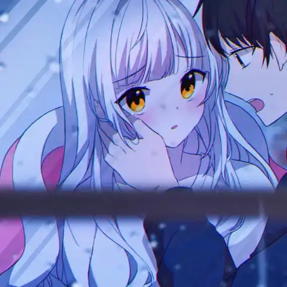 动漫情侣头像 #情绪  人与人的分离 都是注定好的 这样说 - 抖音