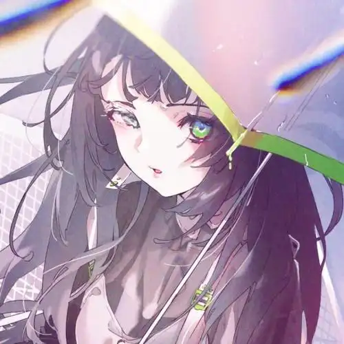 女生头像单人头像动漫二次元漫画独头