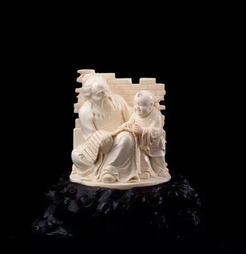 当万年猛犸象牙遇上千年牙雕工艺