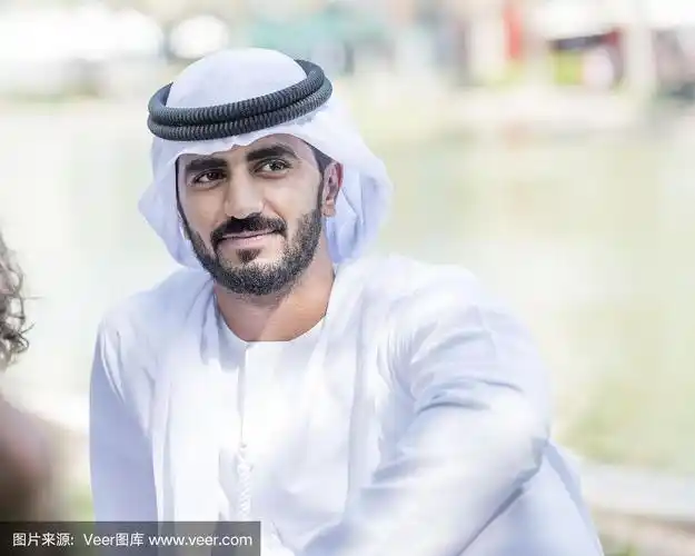 阿拉伯酋长国男子肖像