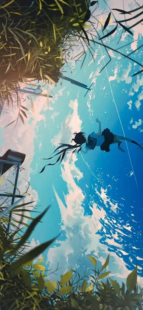 超美的动漫场景插画壁纸,关于【动漫唯美背景图,青春】:动漫唯美背景