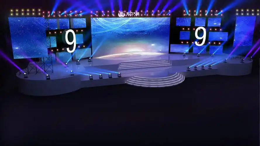 舞台- 设计兵团_展台模型_3d模型_展台展厅舞美效果图 - 设计兵团