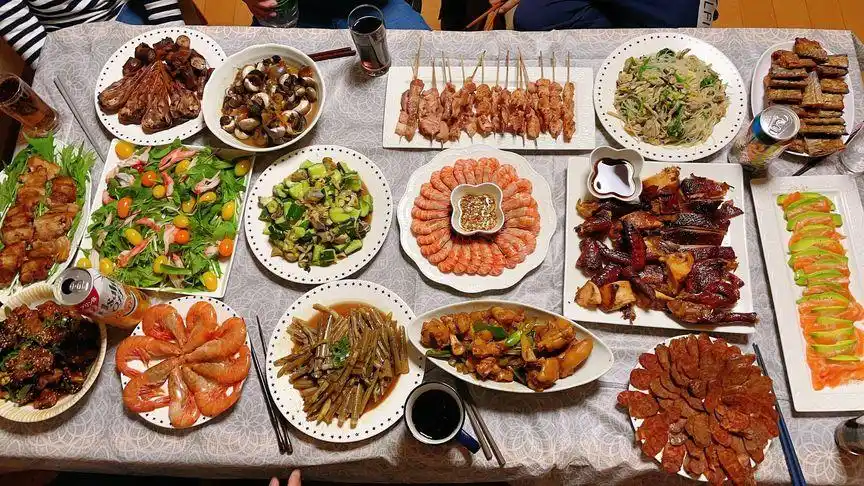 日本主妇的餐桌!祝爸爸六十六岁生日快乐!健康长寿!